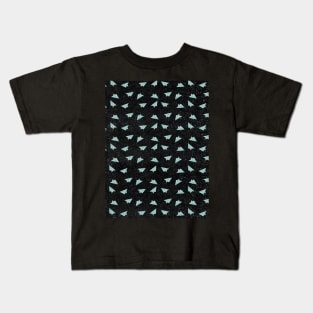 Paper planes in space Kids T-Shirt